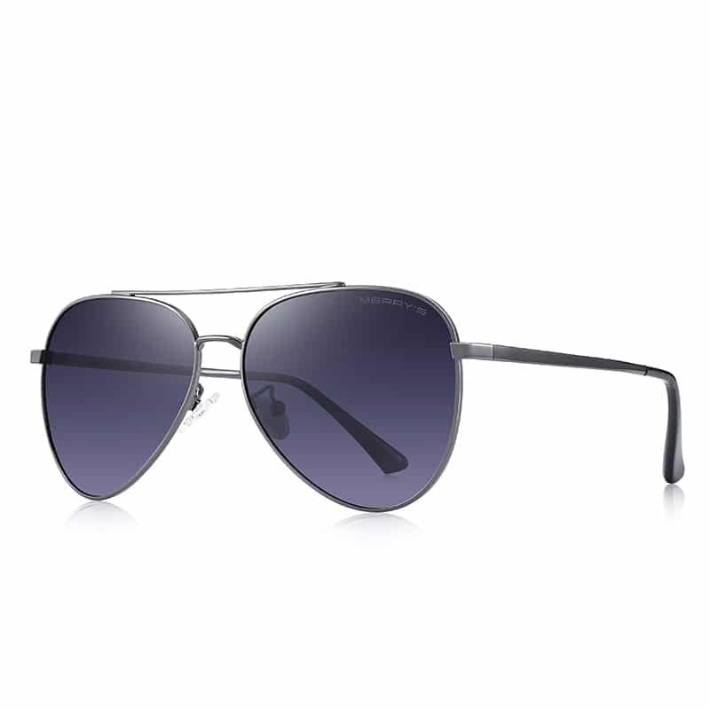 Men's Polarized Classic Pilot Sunglasses