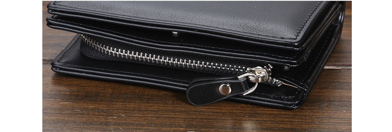 Men's Short Leather Wallet