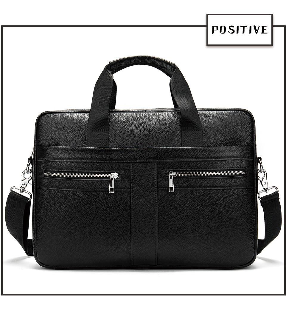 Men's Genuine Leather Briefcase