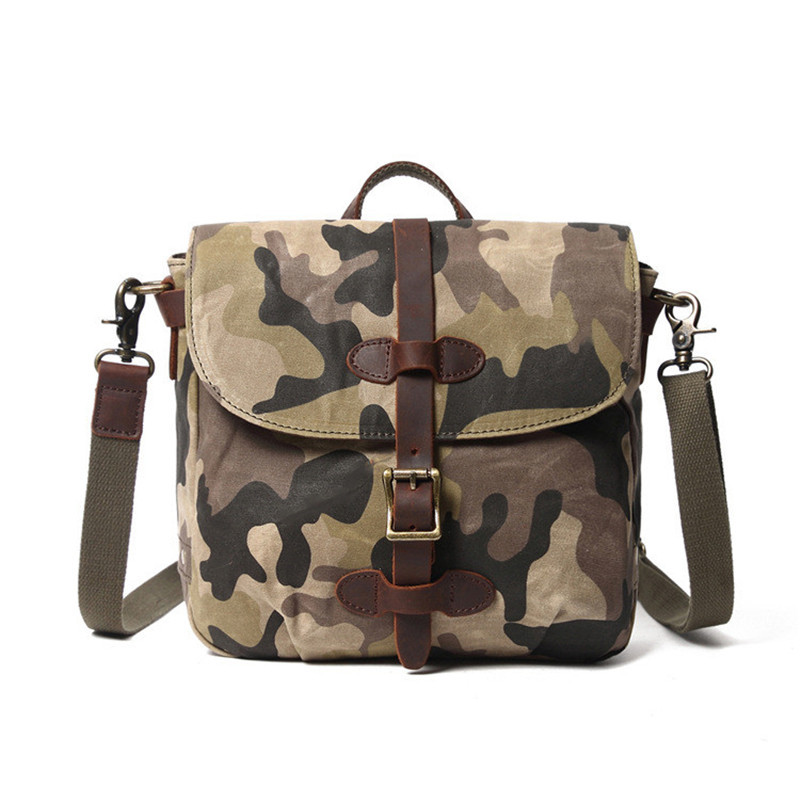 Men's Camouflage Messenger Bag