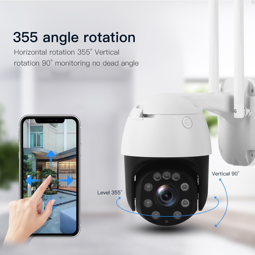 5MP/2MP Wireless 4G Security Camera System