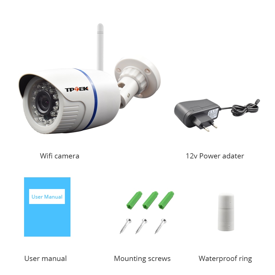 IP Outdoor Home Security 3MP Camera