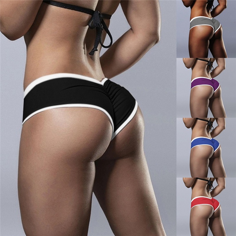 Women's Seamless Shorts with Push Up