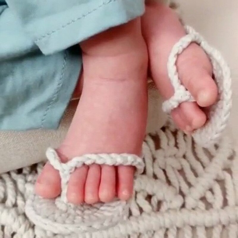 Cute Crochet Baby Slippers