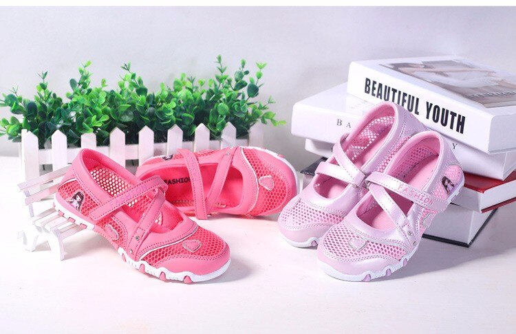 Summer Non-Slip Mesh Shoes for Girls