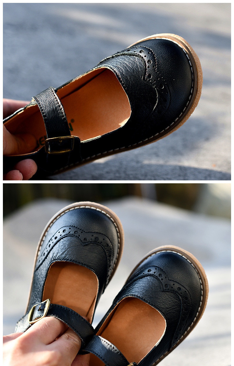 Retro Genuine Leather Sandals