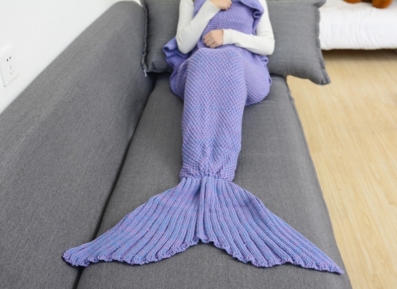 Mermaid Tail Shape Blanket