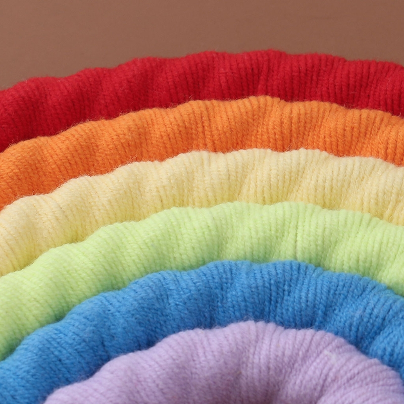 Woven Rainbow Shaped Tapestry