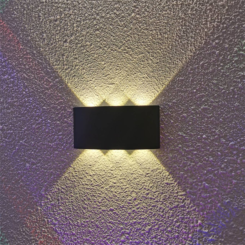 Double Sided Aluminum Outdoor LED Wall Lamp