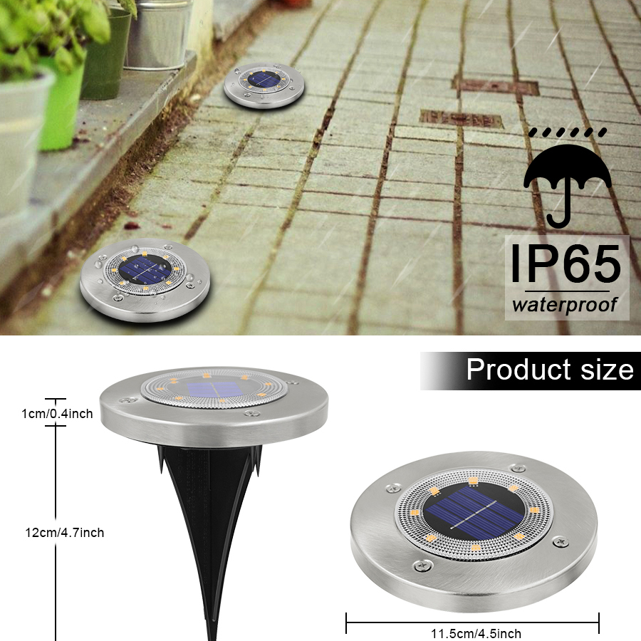 Colorful Waterproof LED Solar Light for Garden