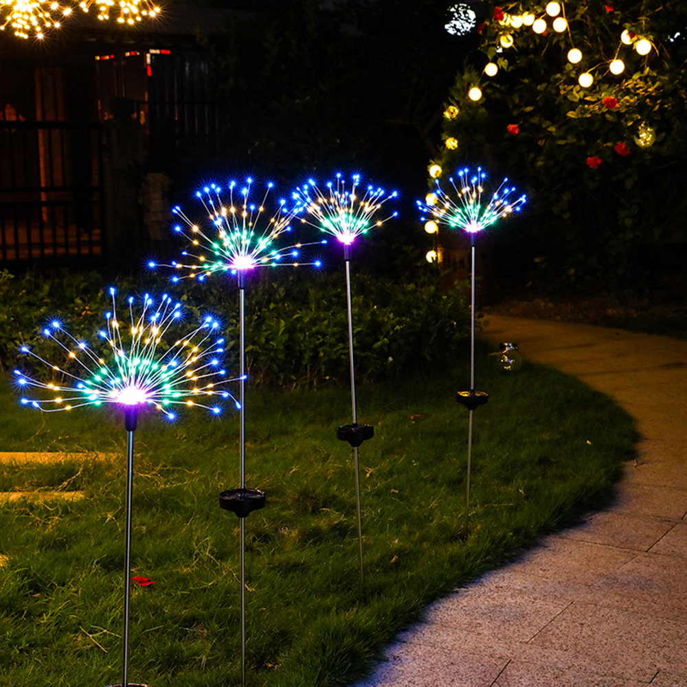 LED Outdoor Solar Firework Lights