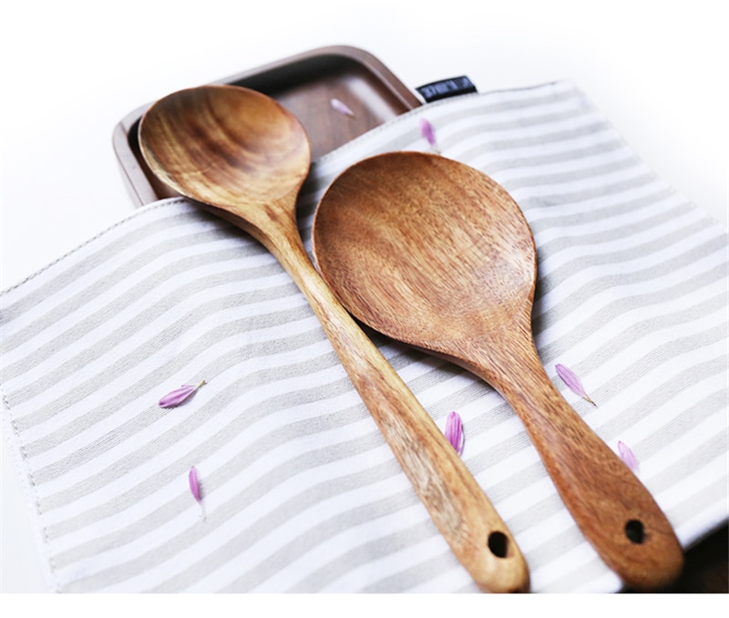Natural Wood Cooking Utencils