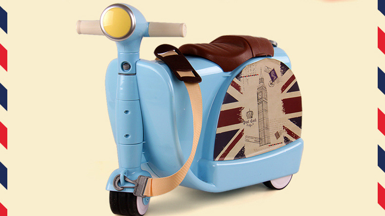 Kid's Scooter Luggage Suitcase