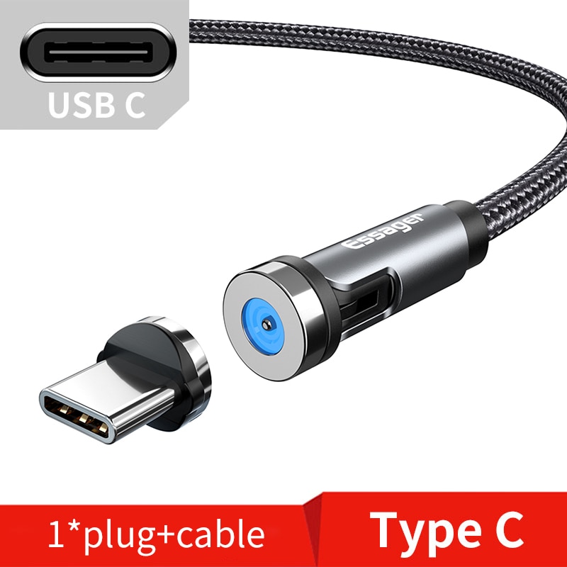 Grey Type C Cable