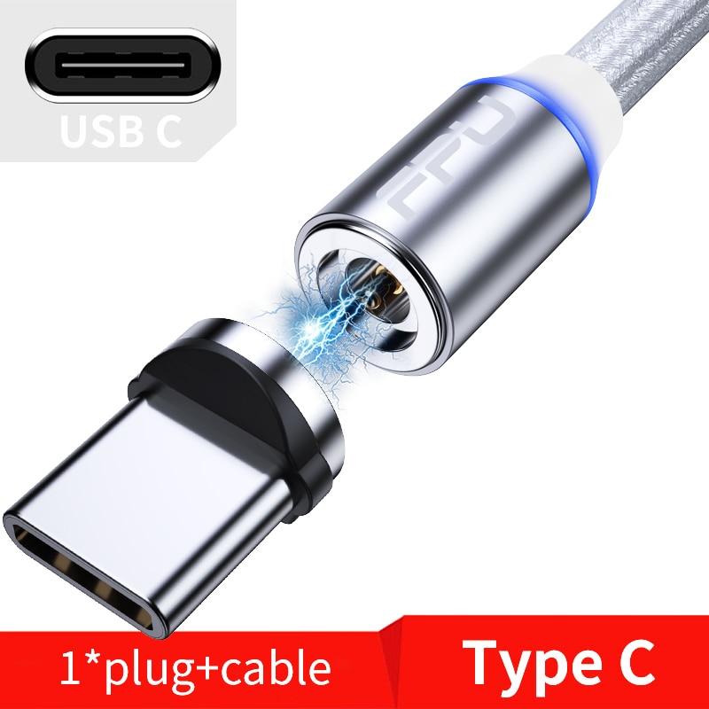 Silver Type C Cable