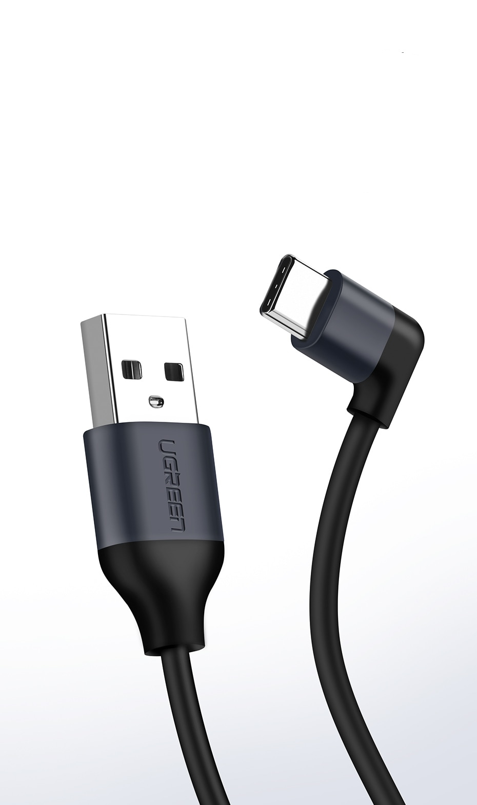 Bent Type-C Charging Cable