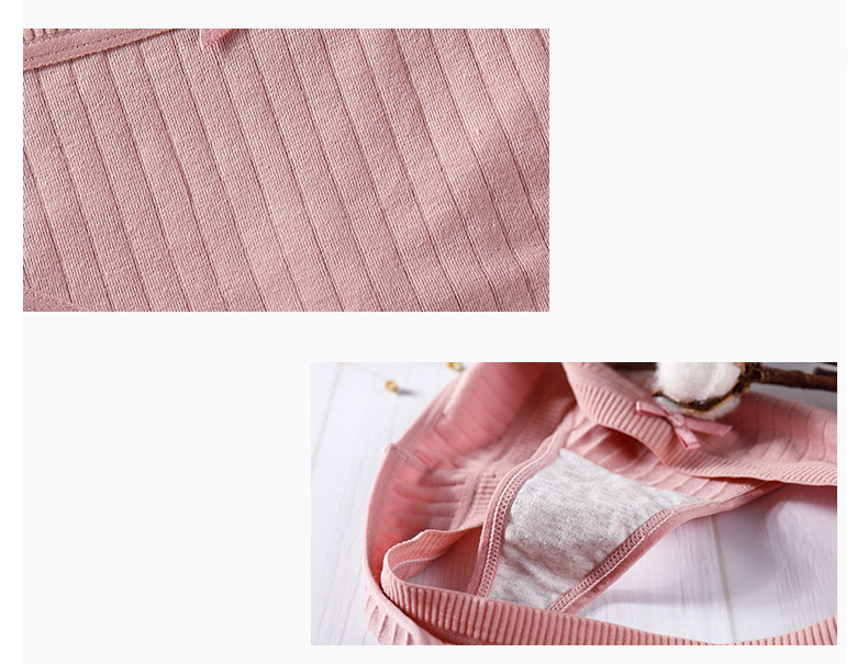 Set of Women's Cotton Panties in Multiple Colors