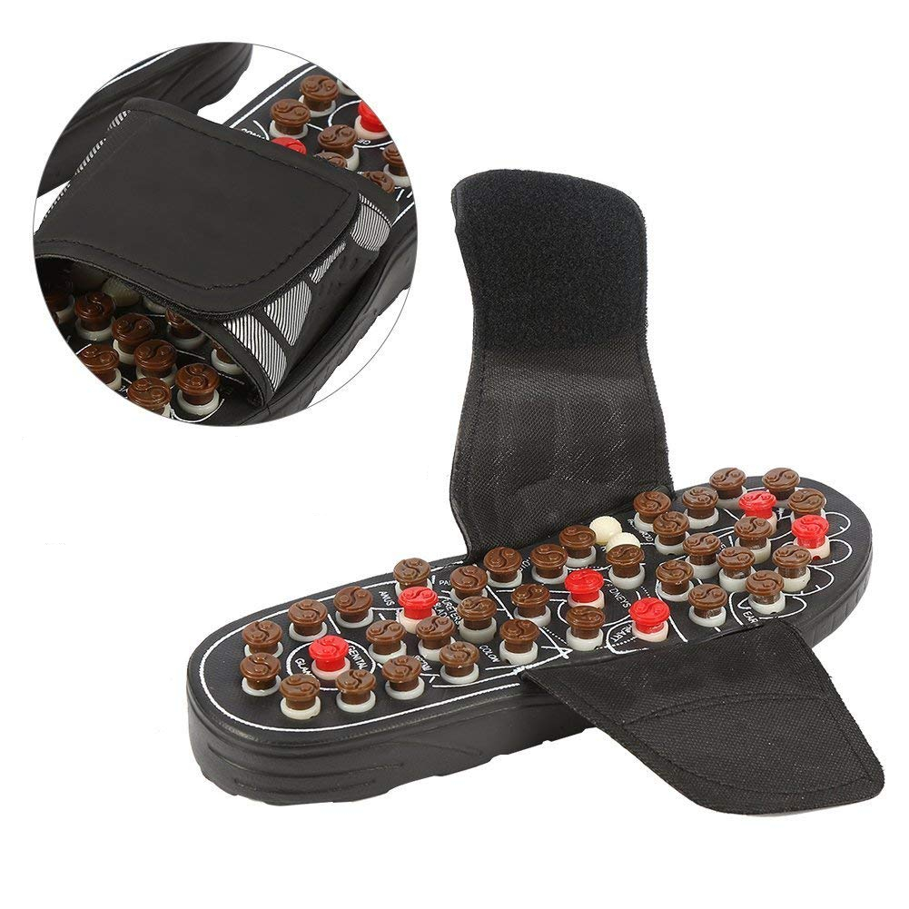Adjustable Foot Acupuncture Massage Slippers