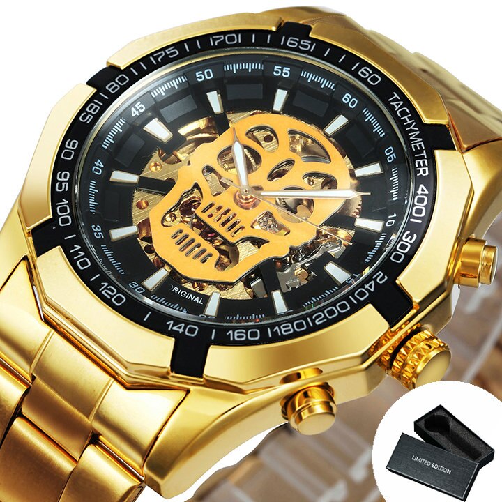 BO SKULL GOLD BLK