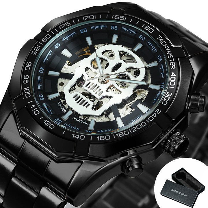 BO SKULL BLK WHITE