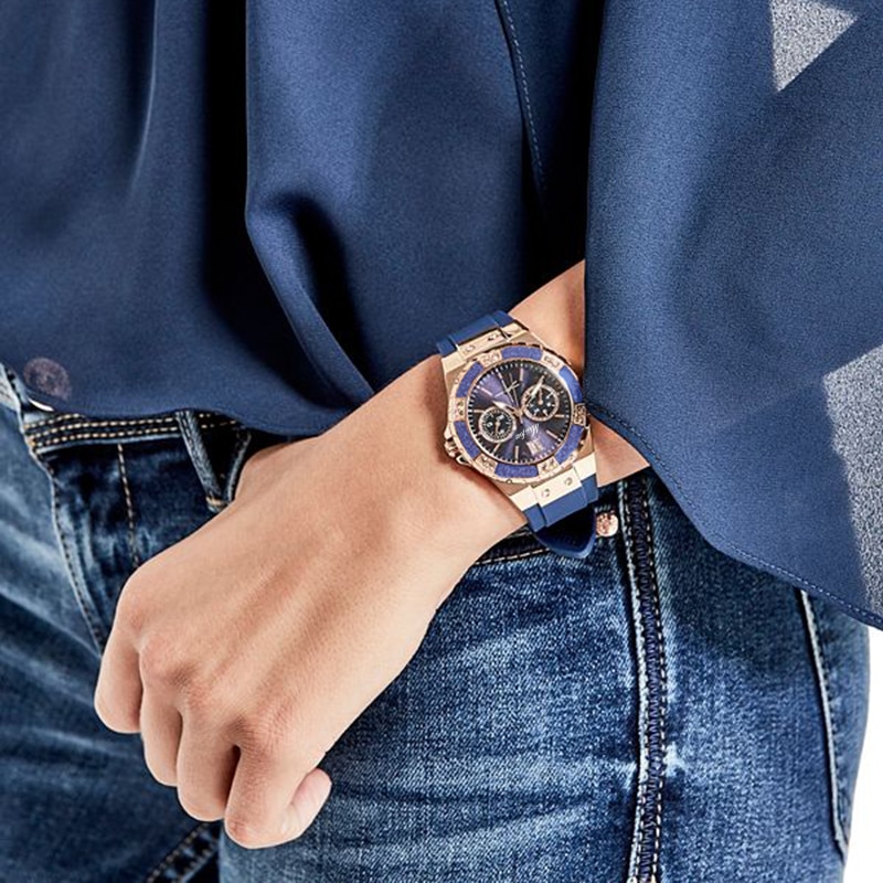 Analog Women's Watch with Chronograph