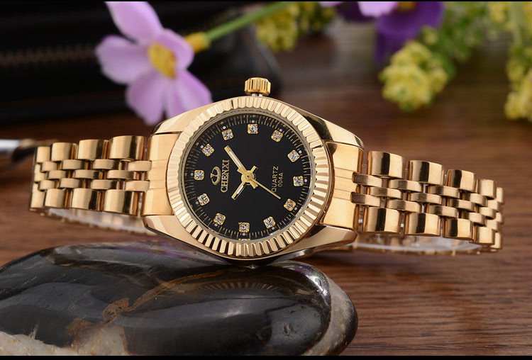 Women's Luxury style Crystal Dial Business Watch