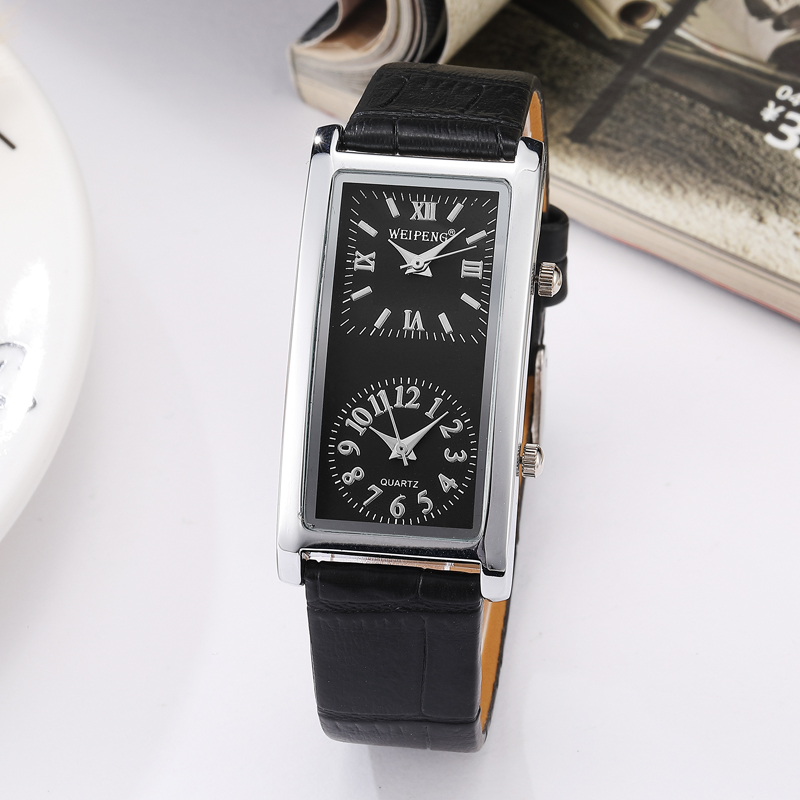 Women's Rectangular Dial Elegant Watches