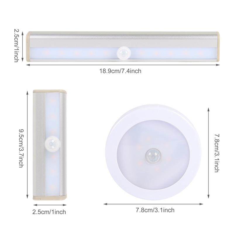 Adhesive Bedroom Light with Motion Sensor