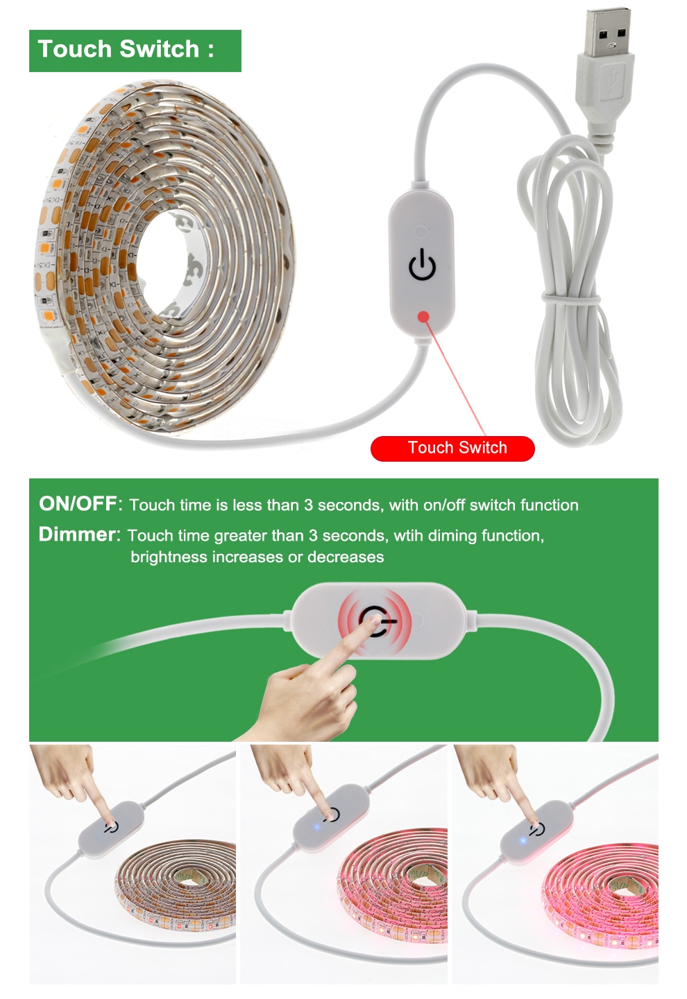 Hydroponics LED Strip Light