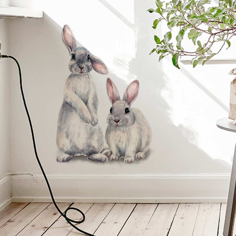 Bunny Shaped Wall Sticker