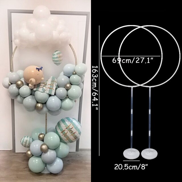 2 x Set ballon stand A