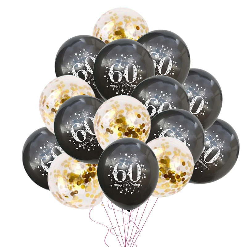 Balloons with Print for Birthday Party