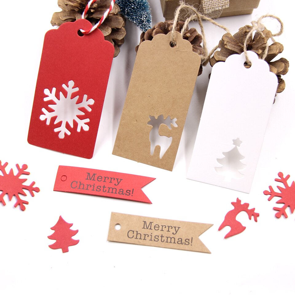 Set of 50 Kraft Paper Tags