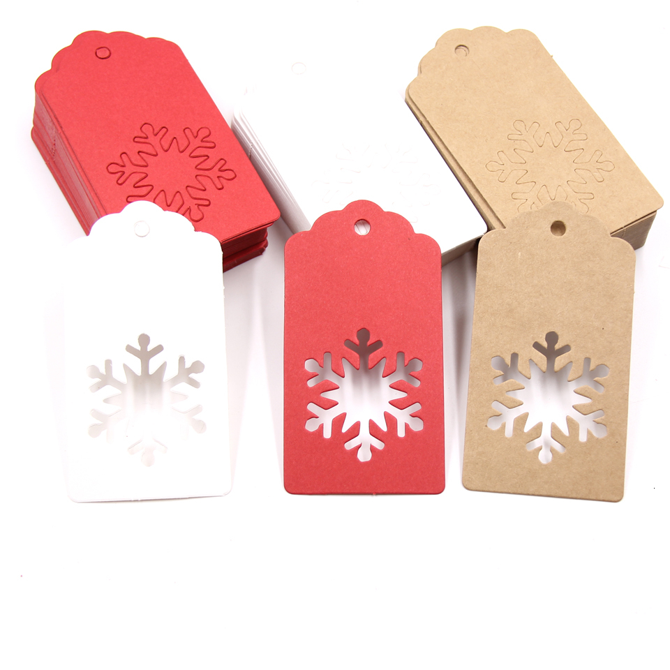 Set of 50 Kraft Paper Tags