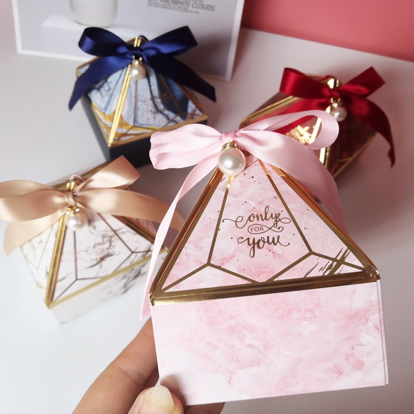 Set of Wedding Candy Boxes