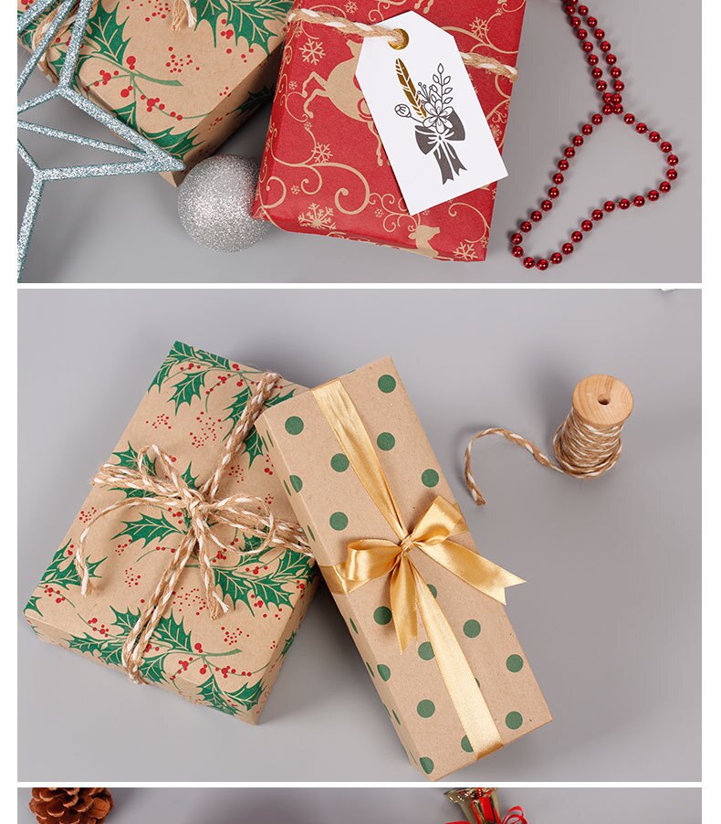 Kraft Paper Christmas Wrapping Paper