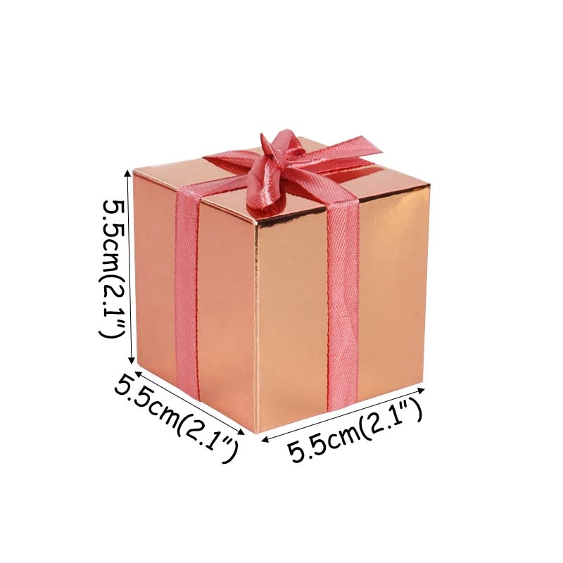 Gift Box with Ribbon 10-50 Pcs Set