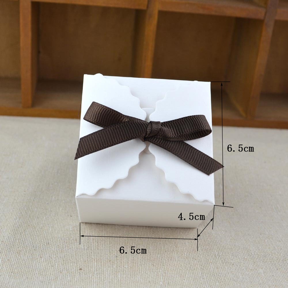 White/Kraft Paper Mini Goft Boxes