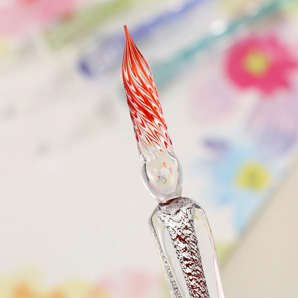 Vintage Glass Calligraphy Pen