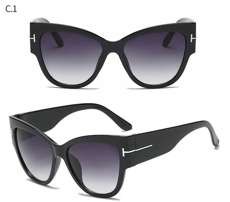 Women's Gradient Cat Eye Sunglasses