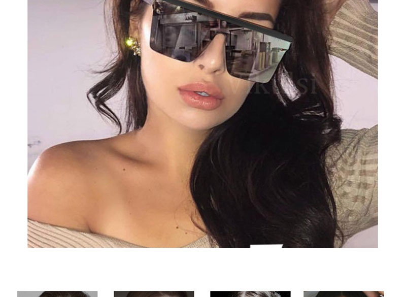 Women's Oversized Geometric Sunglasses