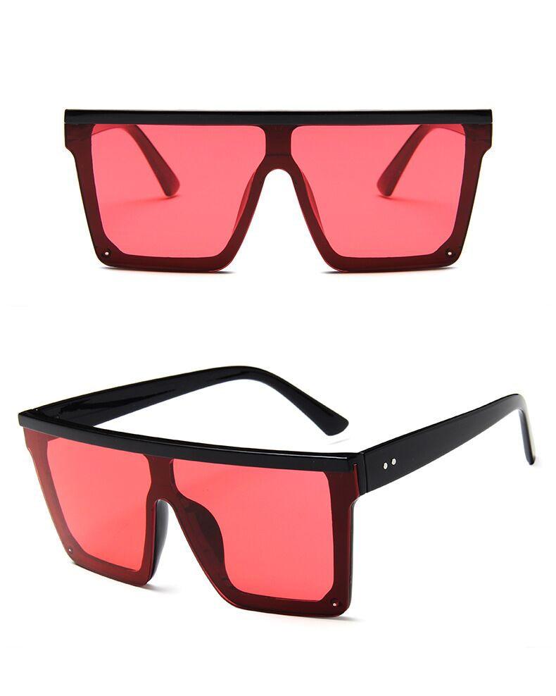 Women's Big Frame Square Shaped Sunglasses