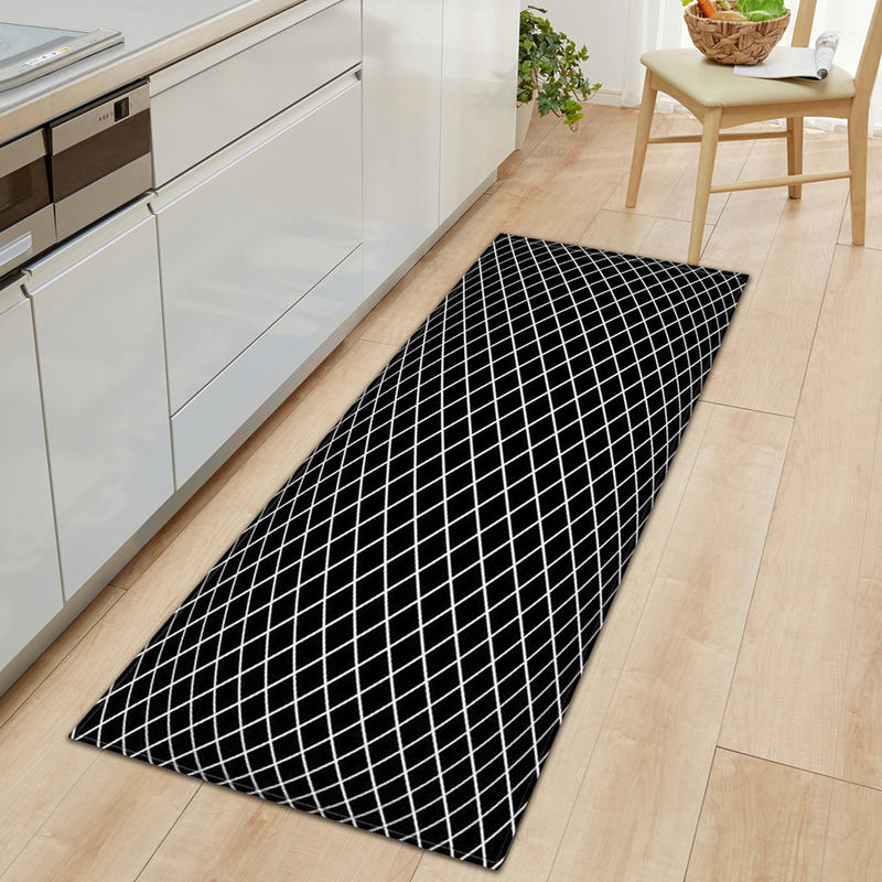 Anti Slip Kitchen Carpet in Print