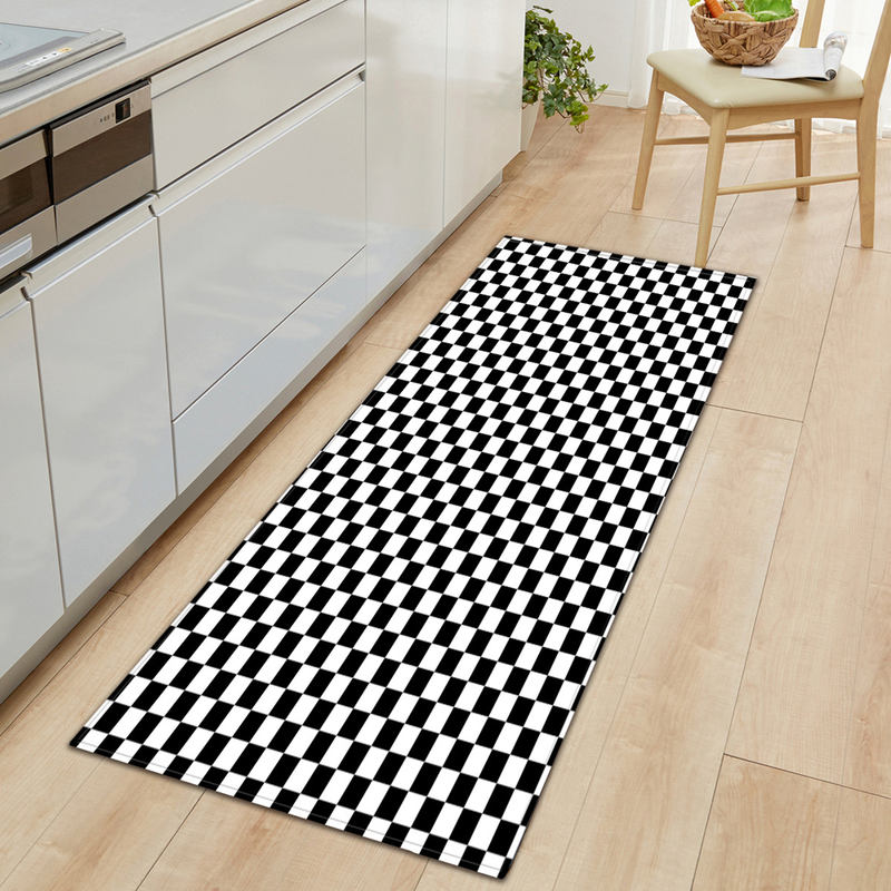 Anti Slip Kitchen Carpet in Print