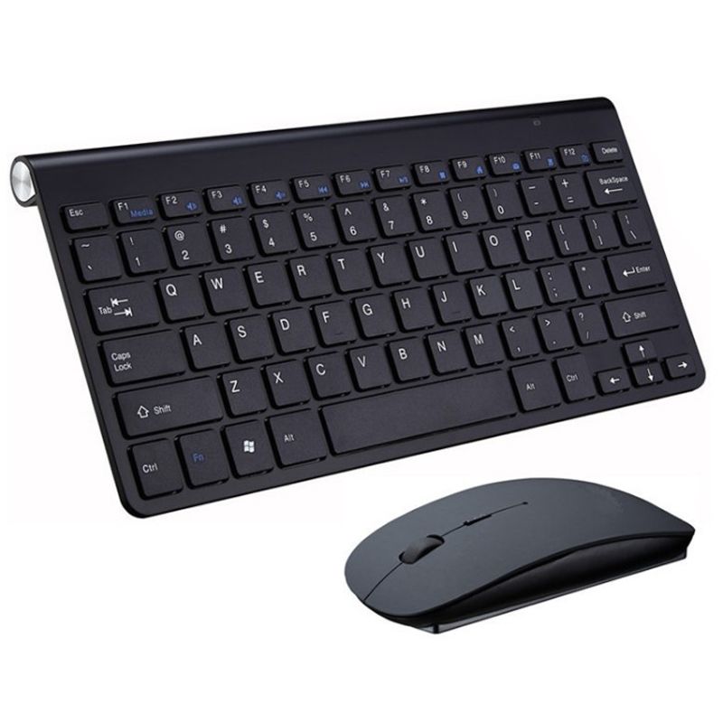 Black Keyboard and Mouse