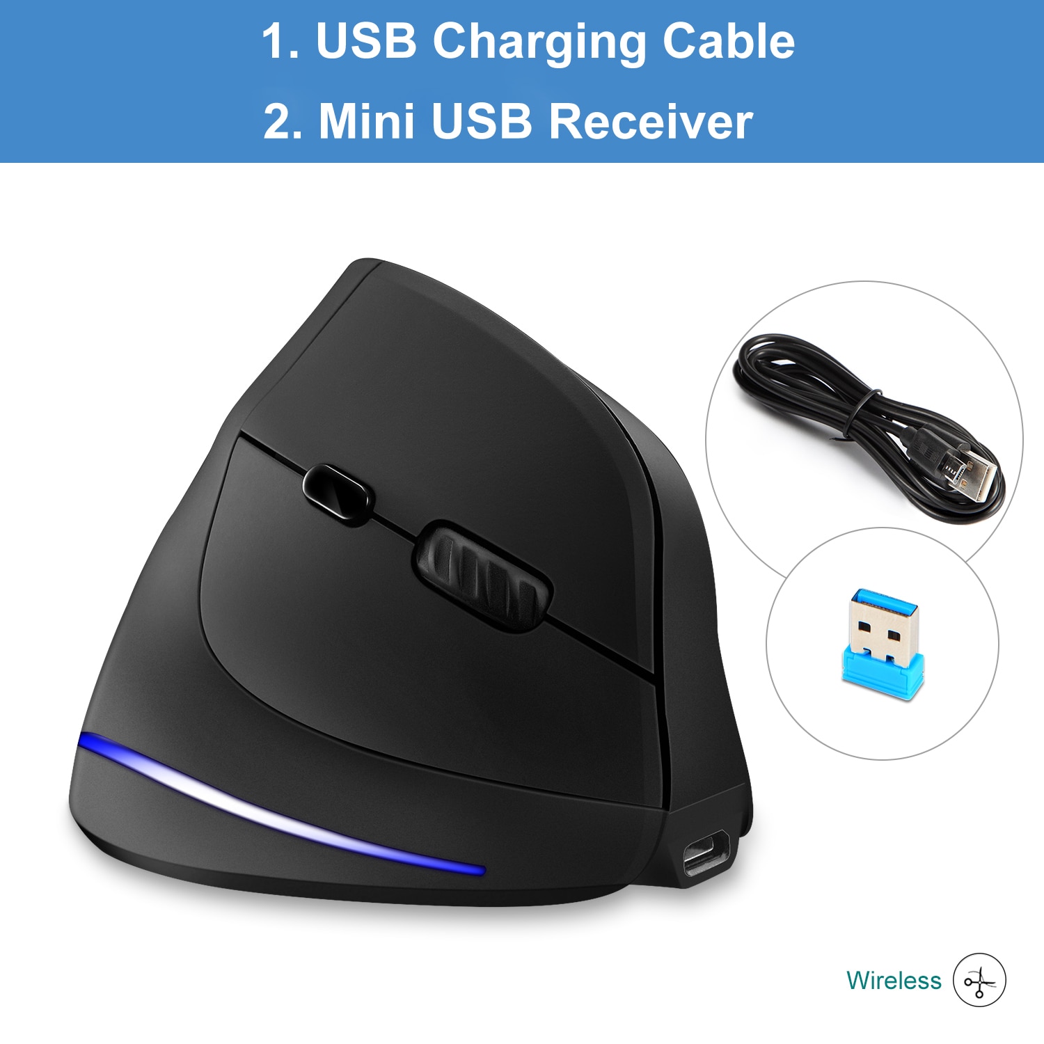 Rechargeable Wireless Mouse