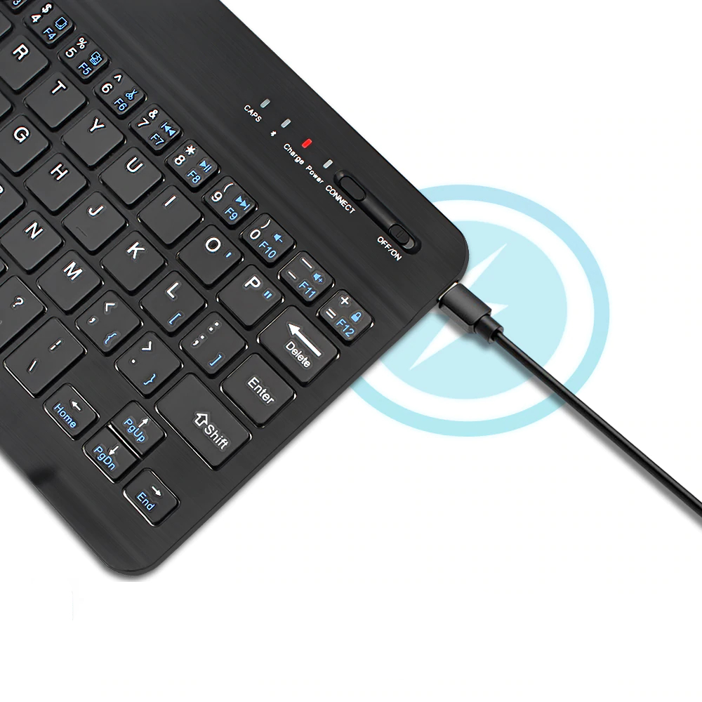 Noiseless Bluetooth Keyboard with Mouse