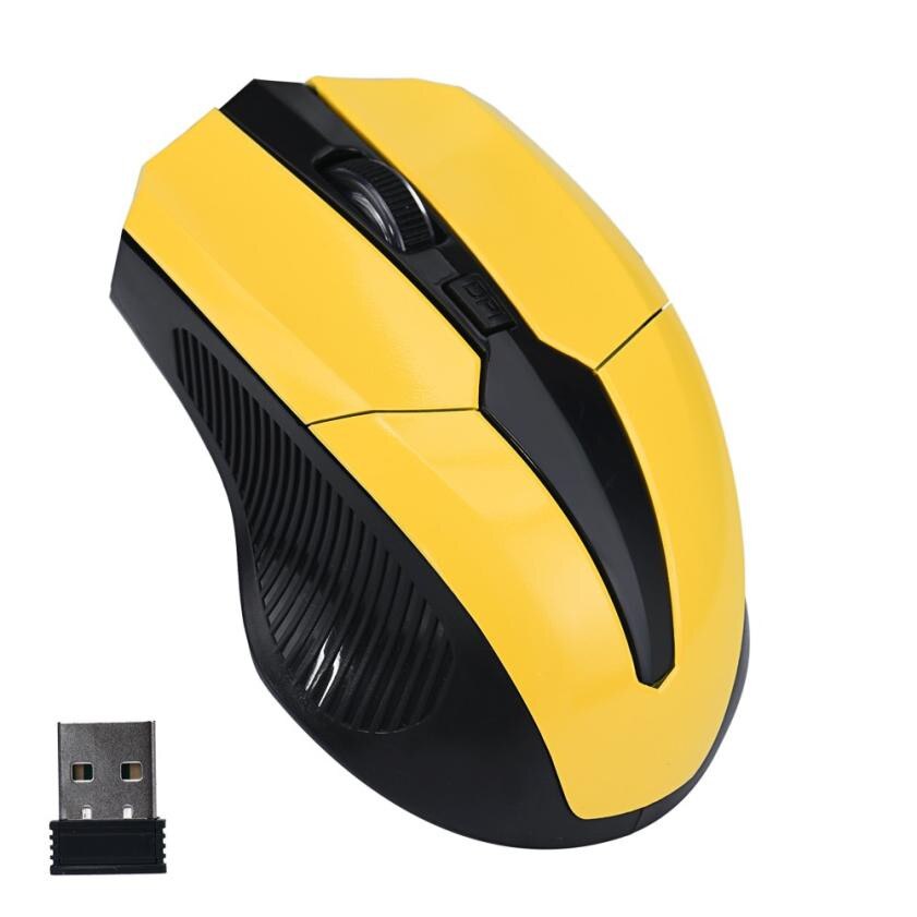 Colorful Wireless Mouse with USB Receiver