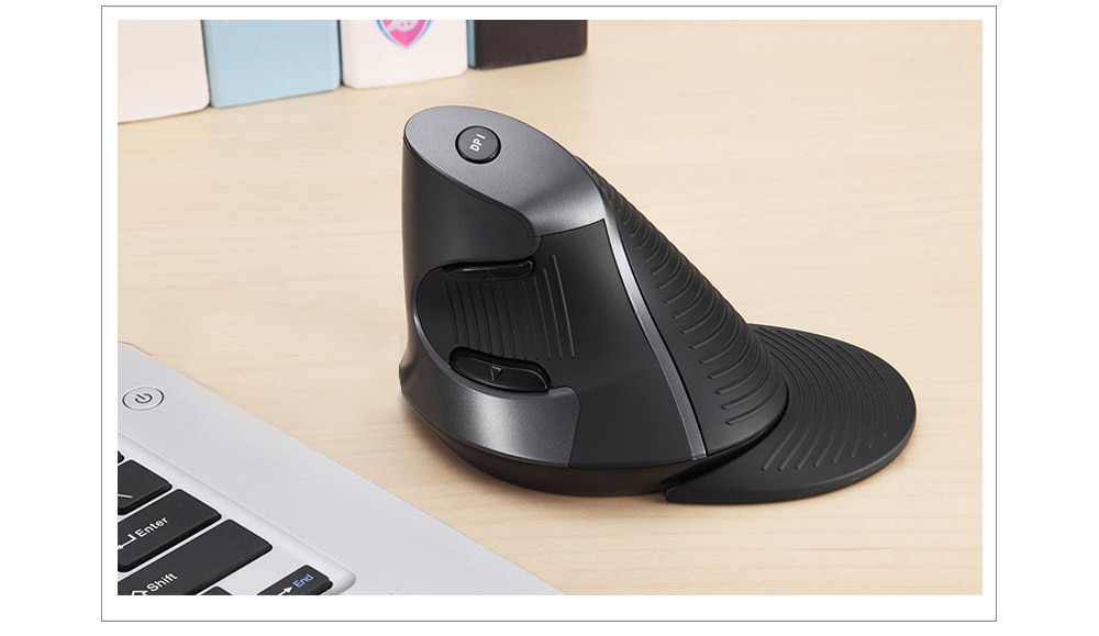 Ergonomic Vertical Wireless Mouse