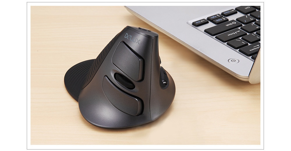 Ergonomic Vertical Wireless Mouse